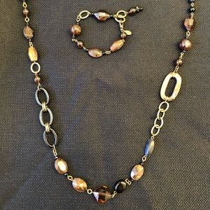 Necklace/bracelet set